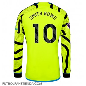 Arsenal Emile Smith Rowe #10 Segunda Equipación 2023-24 Manga Larga